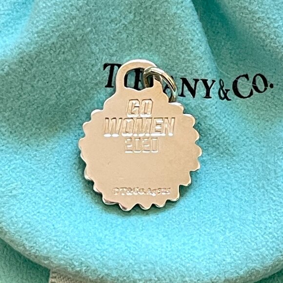 Tiffany & Co. Silver Sunflower Charm Pendant from Japan Go Women 2020 - Picture 7 of 10